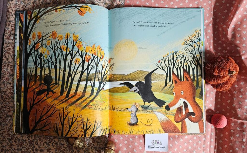 vos raaf herfst prentenboek