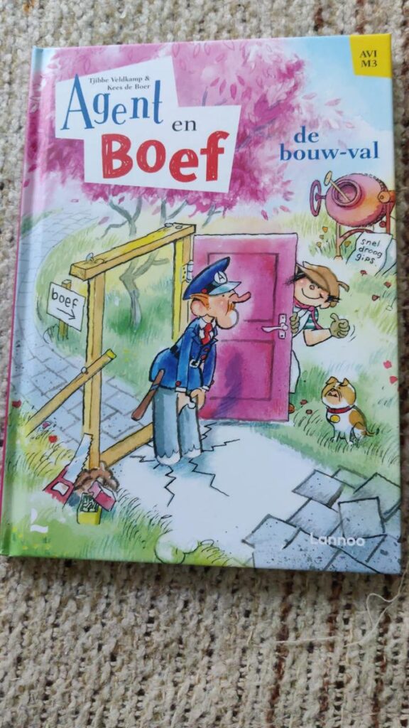 Kader Agent en Boef de bouw-val voorkant cover omslag kaft