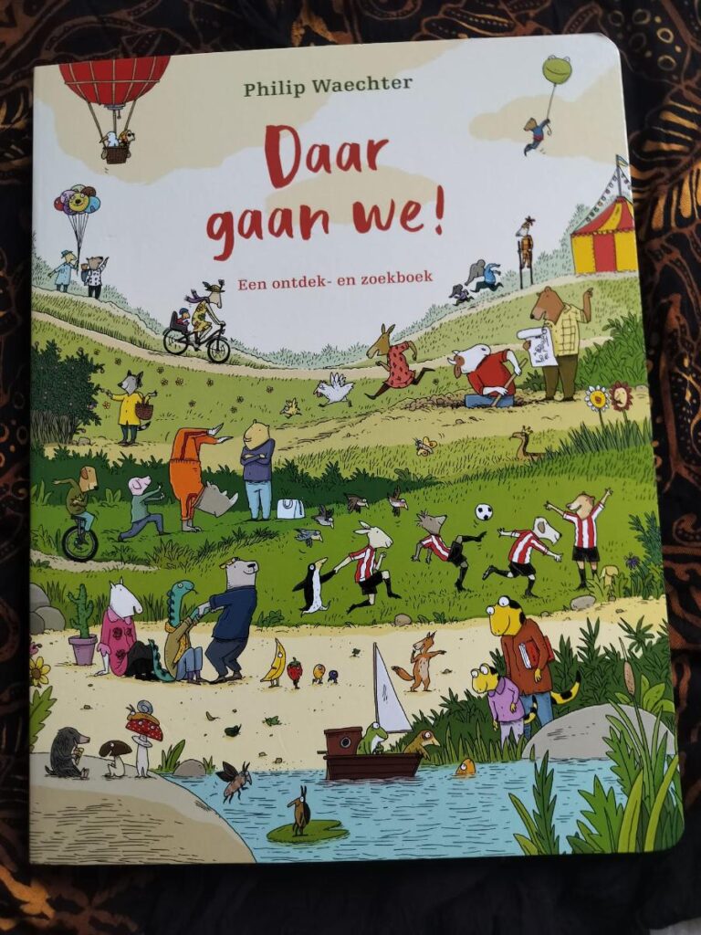 Kader Daar gaan we zoekboek voorkant cover omslag kaft
