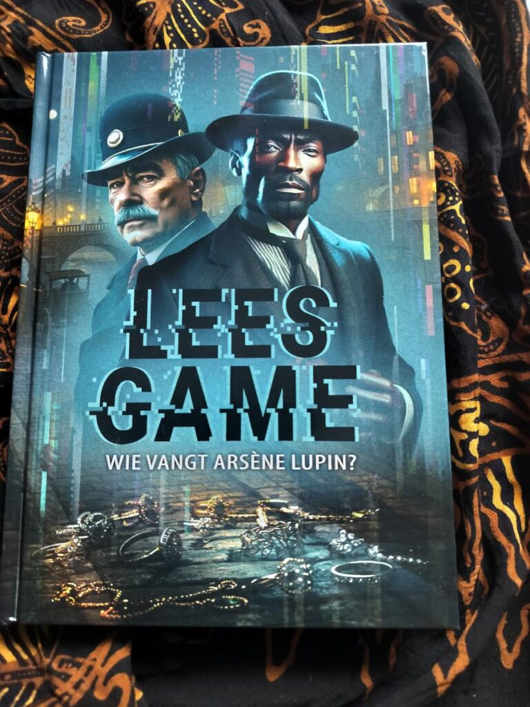 Kader wie vangt arsene lupin? lees game voorkant cover omslag kaft