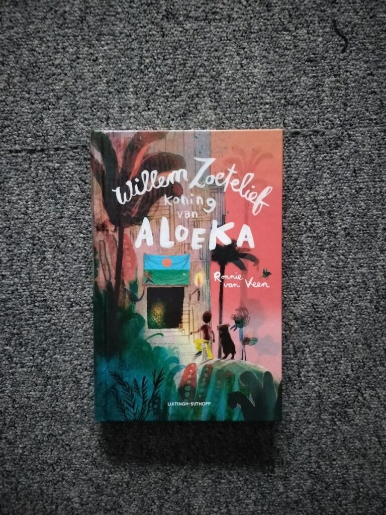 Kader Willem Zoetelief koning van Aloeka voorkant cover omslag kaft