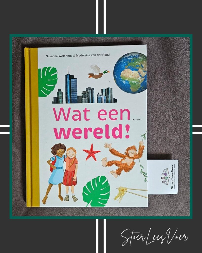 Wat een wereld voorkant cover omslag kaft