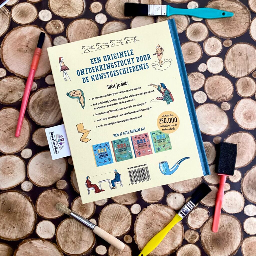 321 superslimme dingen die je moet weten over kunst achterkant achterflap synopsis samenvatting cover omslag kaft