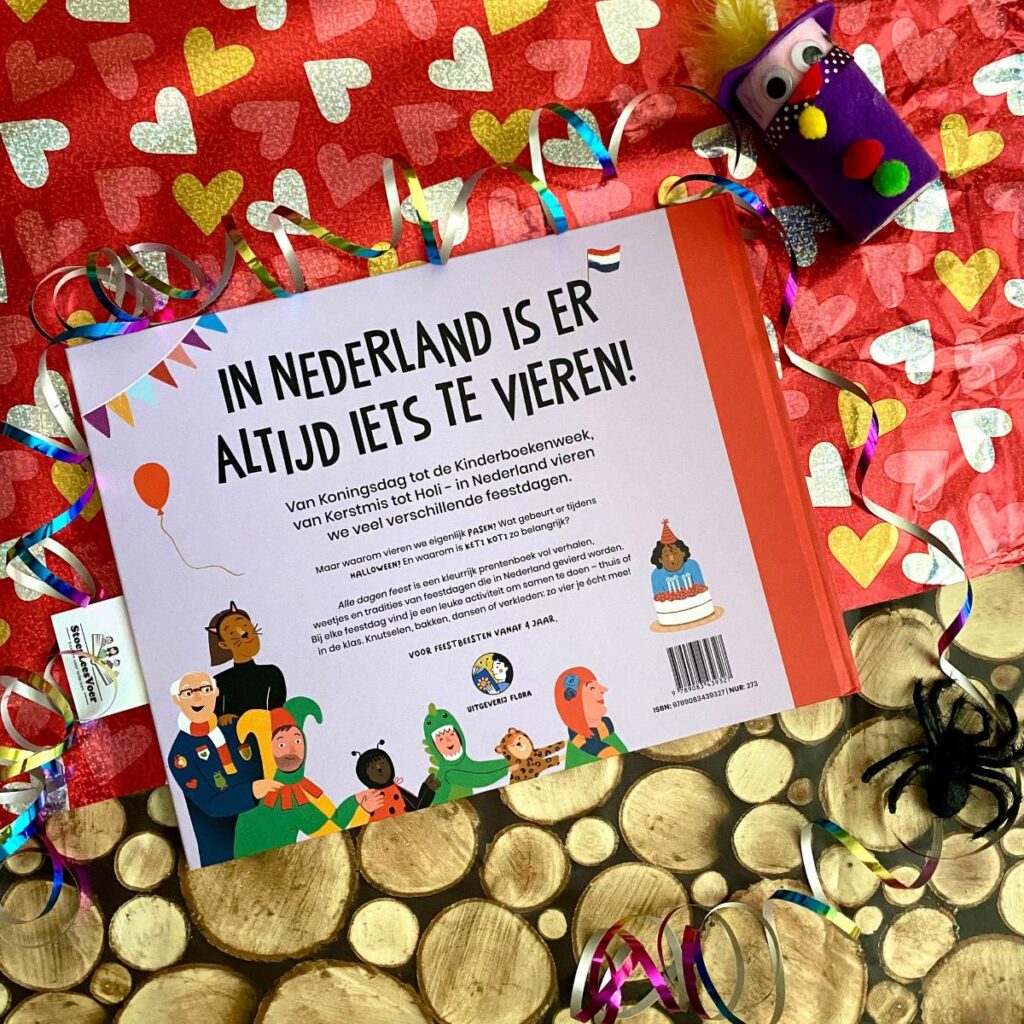 Alle dagen feest achterkant achterflap synopsis samenvatting cover omslag kaft prentenboek joni bosch agnes loonstra