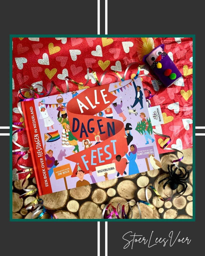 Alle dagen feest voorkant cover omslag kaft prentenboek joni bosch agnes loonstra