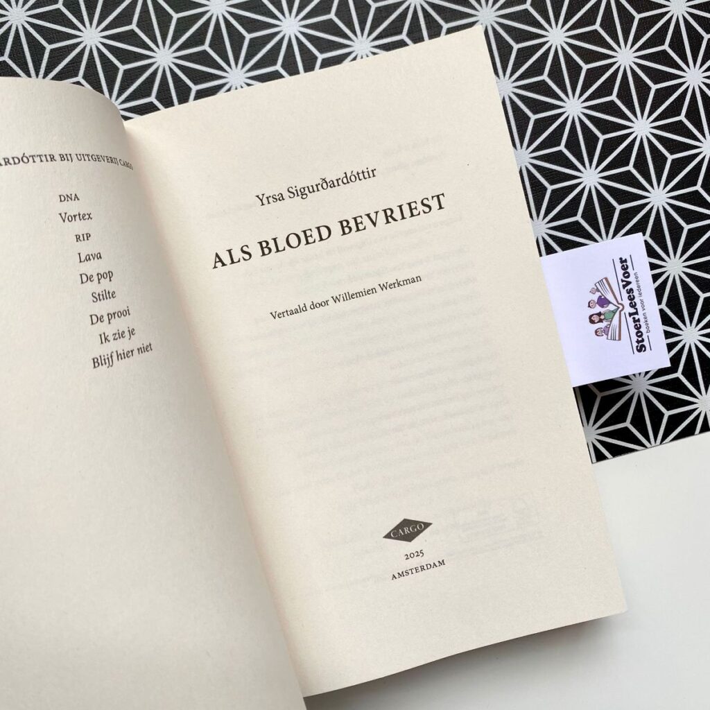 titelblad yrsa sigurdardottir
