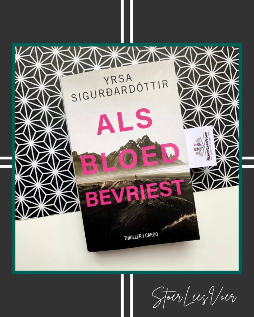 Als bloed bevriest yrsa sigurdardottir voorkant cover omslag kaft zwart ijs 3