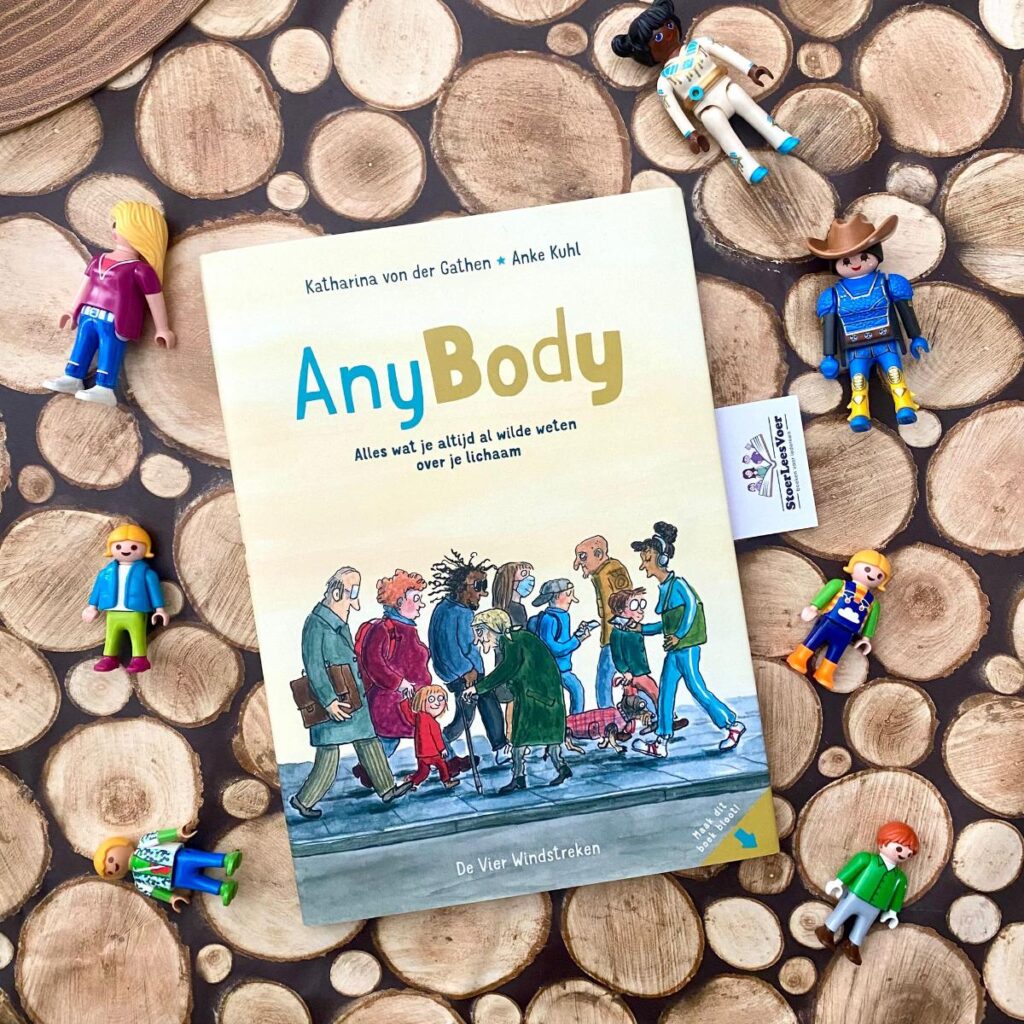 AnyBody voorkant cover omslag kaft weetjesboek lichaam katharina von der gathen Anke Kuhl