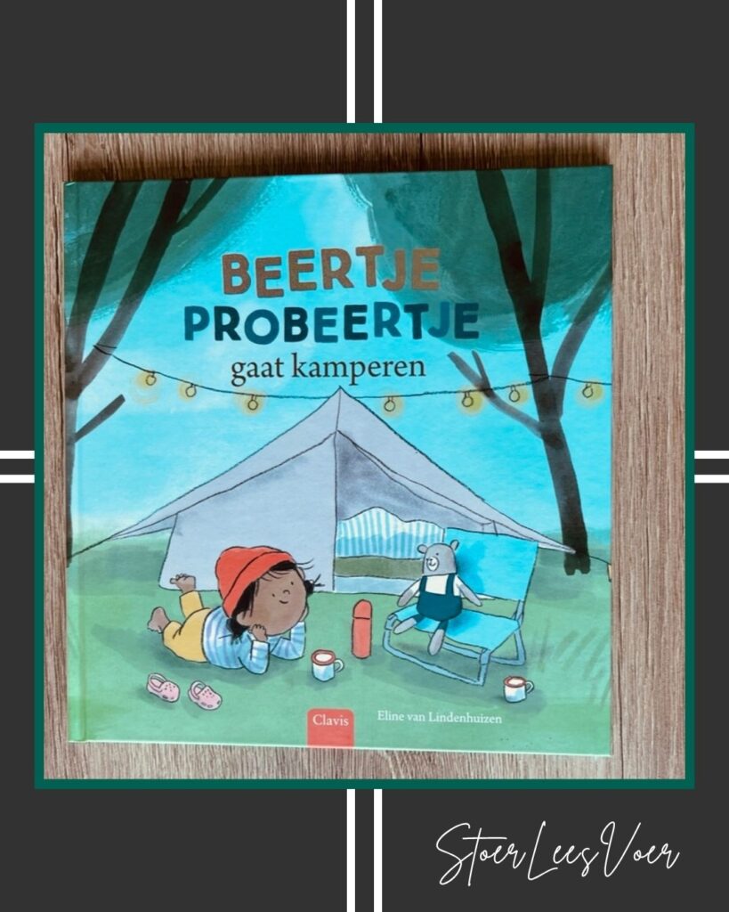 Beertje Probeertje gaat kamperen voorkant cover omslag kaft