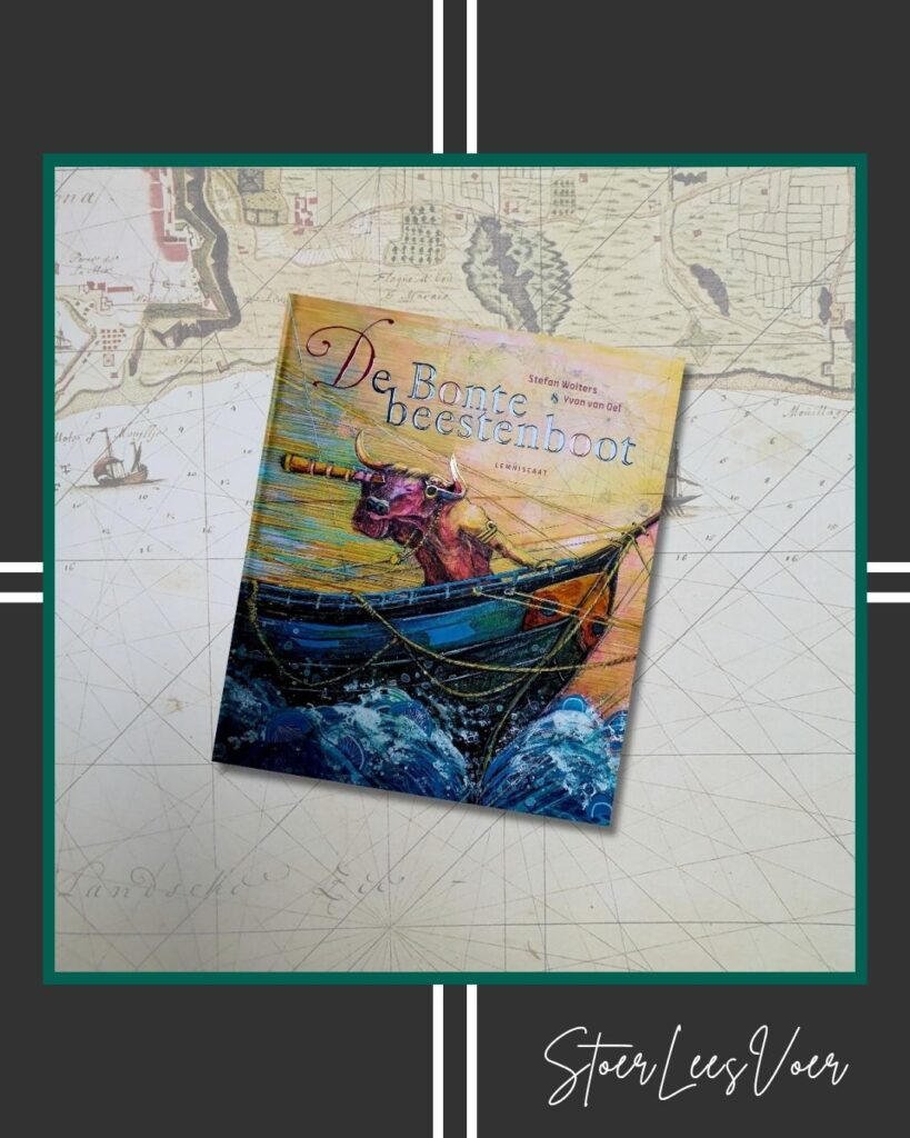 De Bontebeestenboot voorkant cover omslag kaft