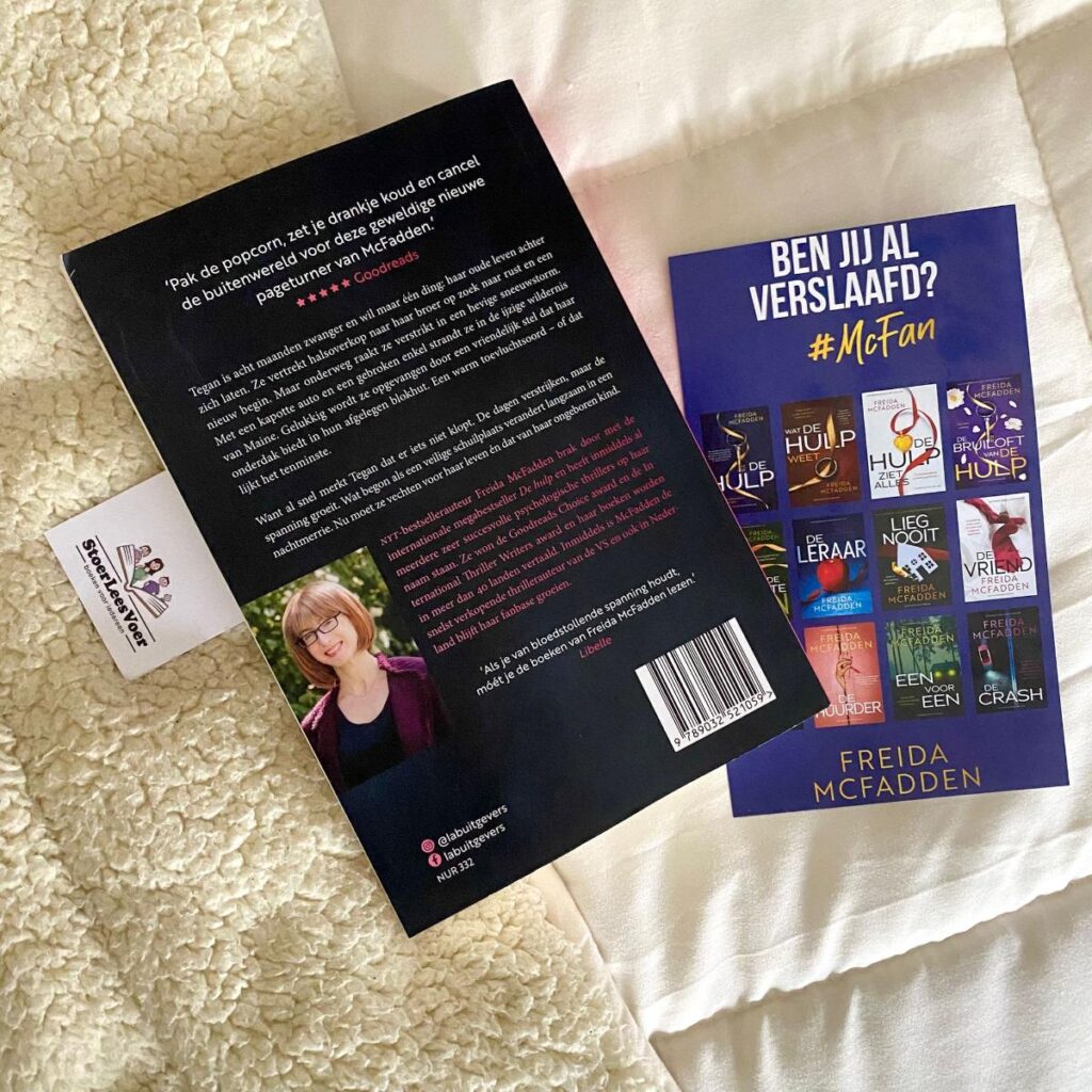 De crash freida McFadden thriller achterkant achterflap synopsis samenvatting cover omslag kaft