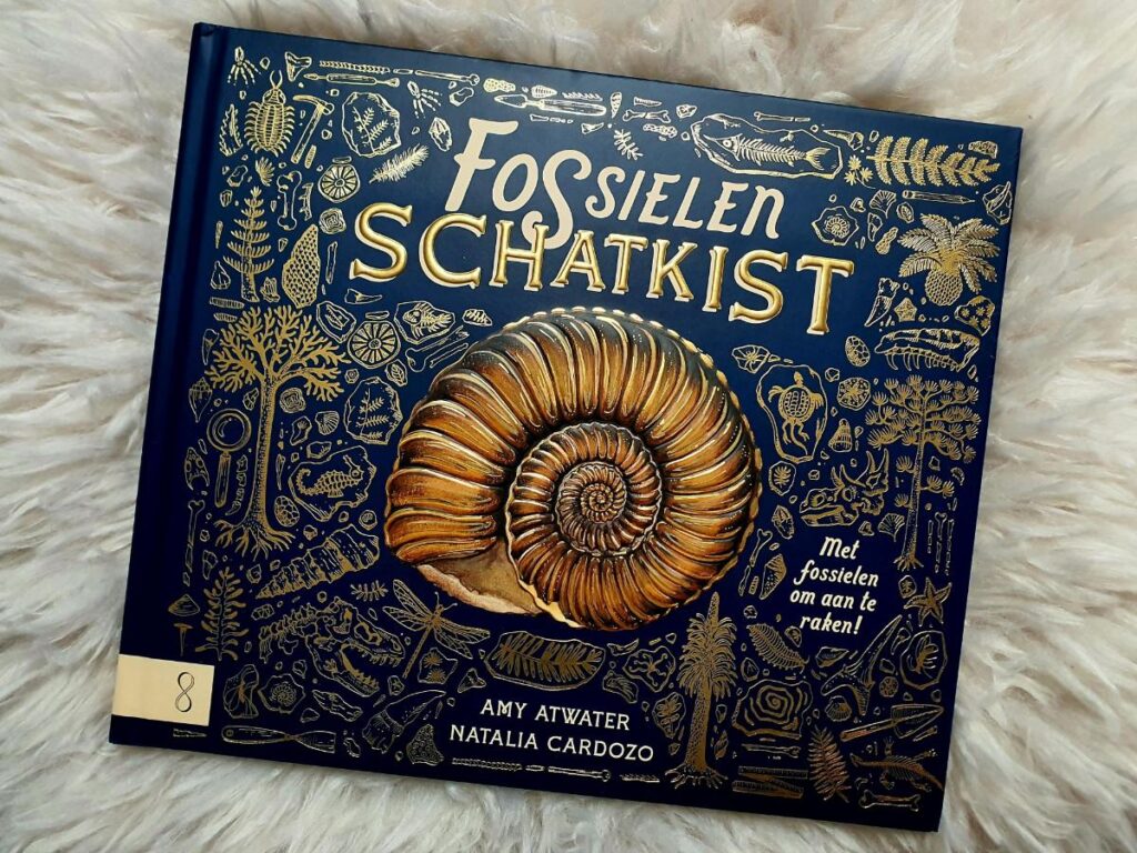 De fossielenschatkist voorkant cover omslag kaft boek