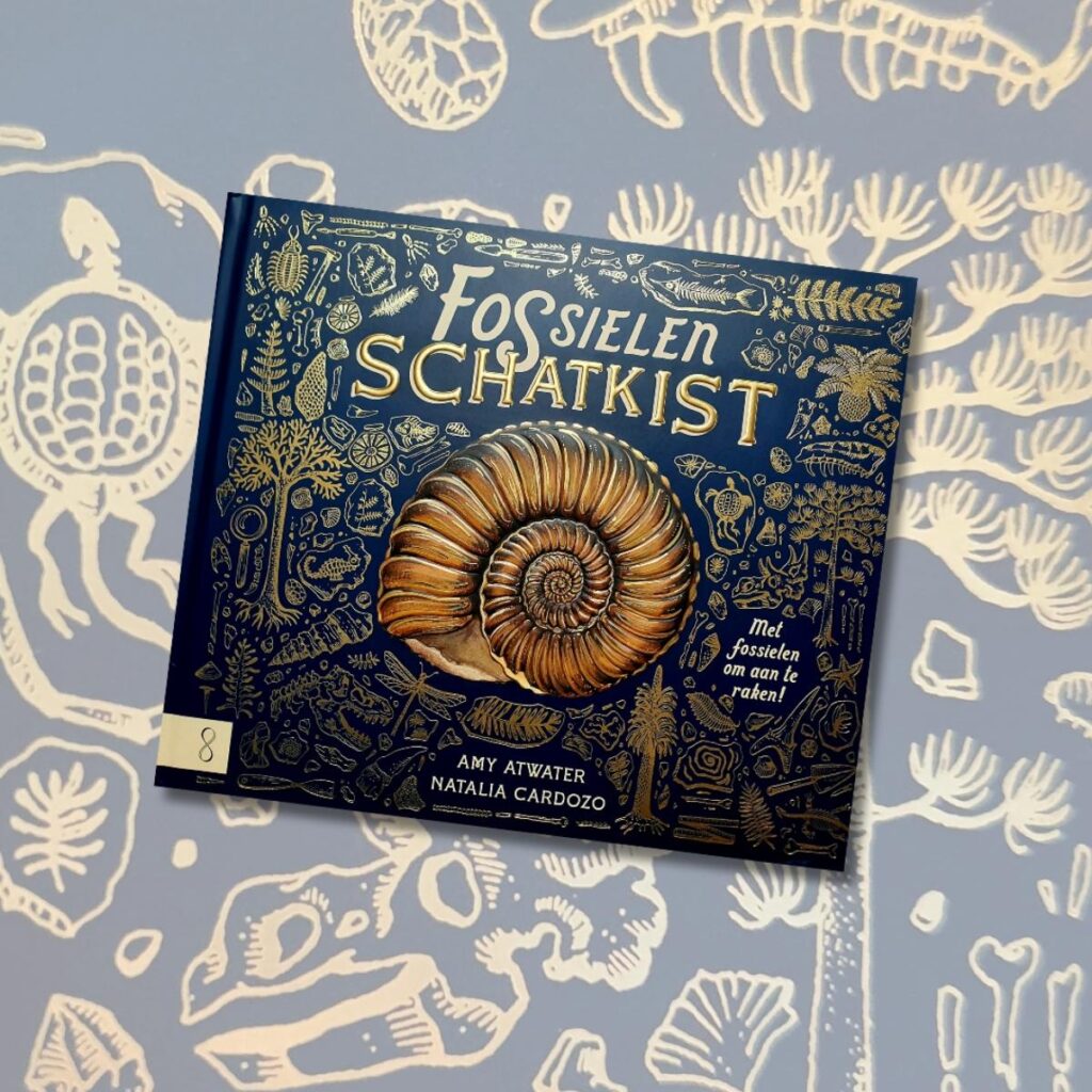 De fossielenschatkist voorkant cover omslag kaft boek