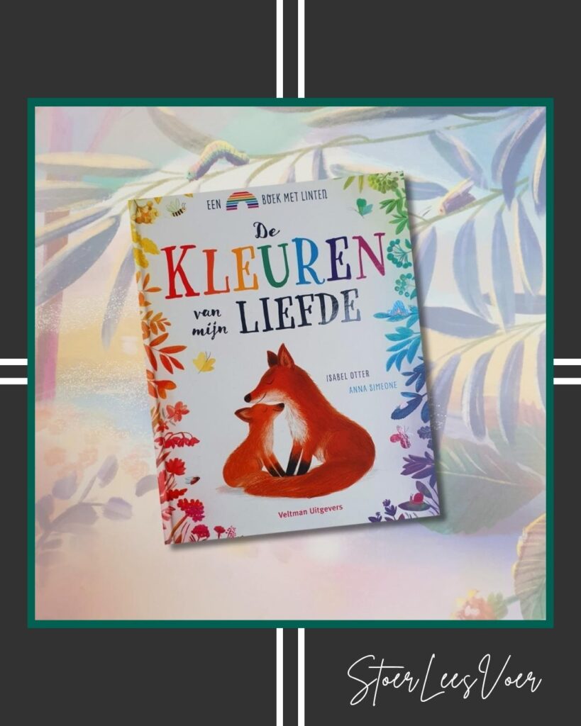 De kleuren van mijn liefde voorkant cover omslag kaft