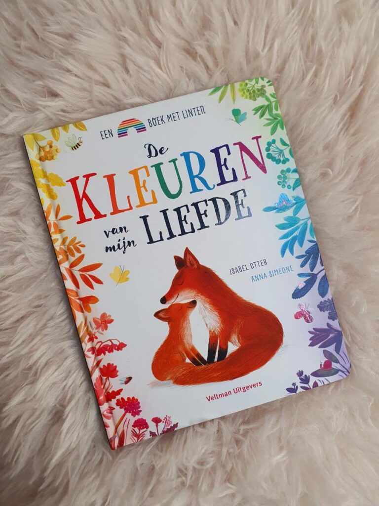 De kleuren van mijn liefde voorkant cover omslag kaft