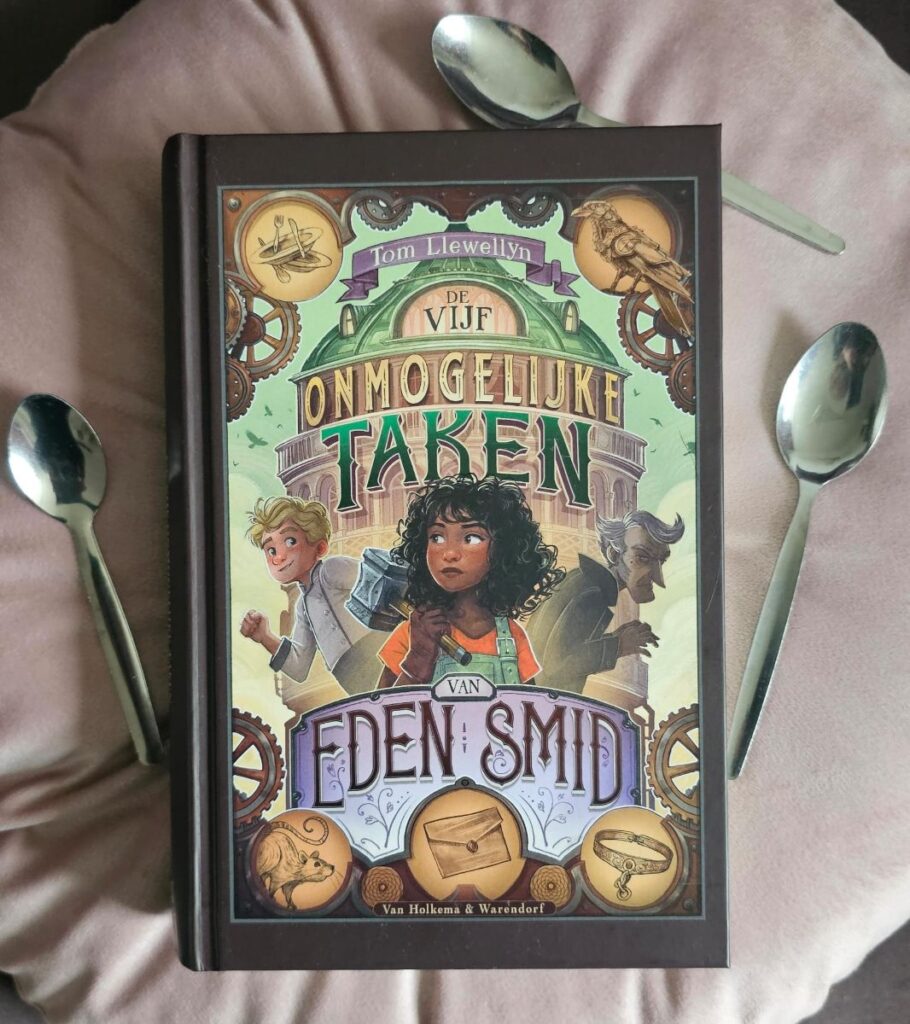 De vijf onmogelijke taken van Eden Smid hoofd voorkant cover omslag kaft