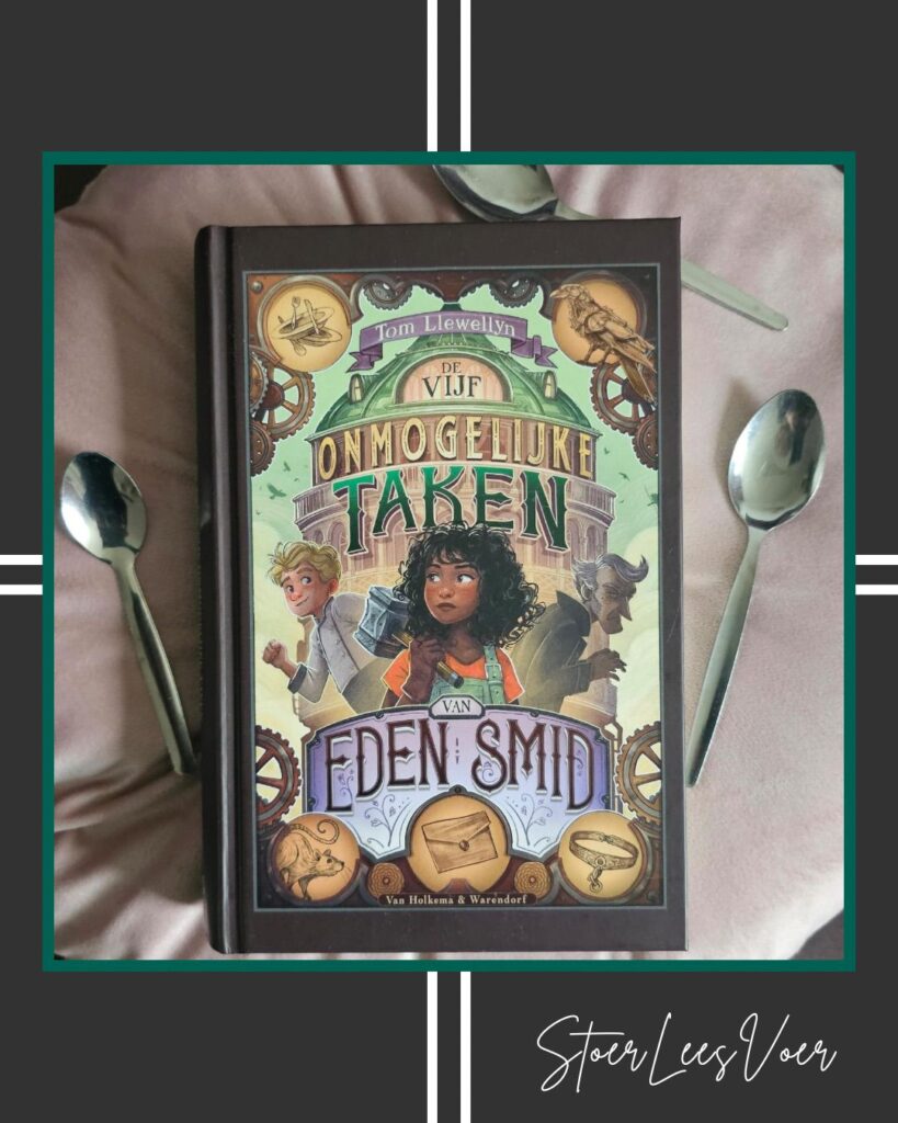 De vijf onmogelijke taken van Eden Smid hoofd voorkant cover omslag kaft