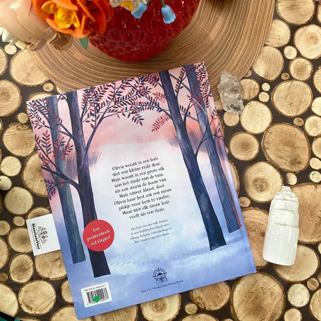 Het huis met het rode deurtje achterkant achterflap synopsis samenvatting cover omslag kaft grace easton