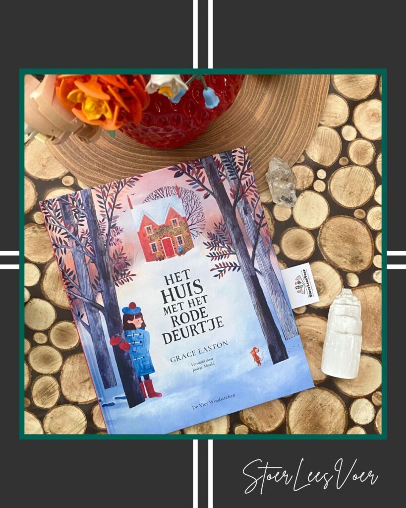 Het huis met het rode deurtje voorkant cover omslag kaft grace easton
