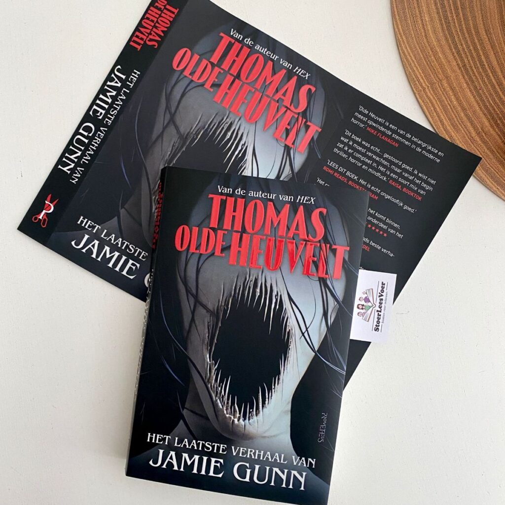 Aunty Sheherazade cover thomas olde heuvelt het laatste verhaal van jamie gunn horror roman nieuwe kaft