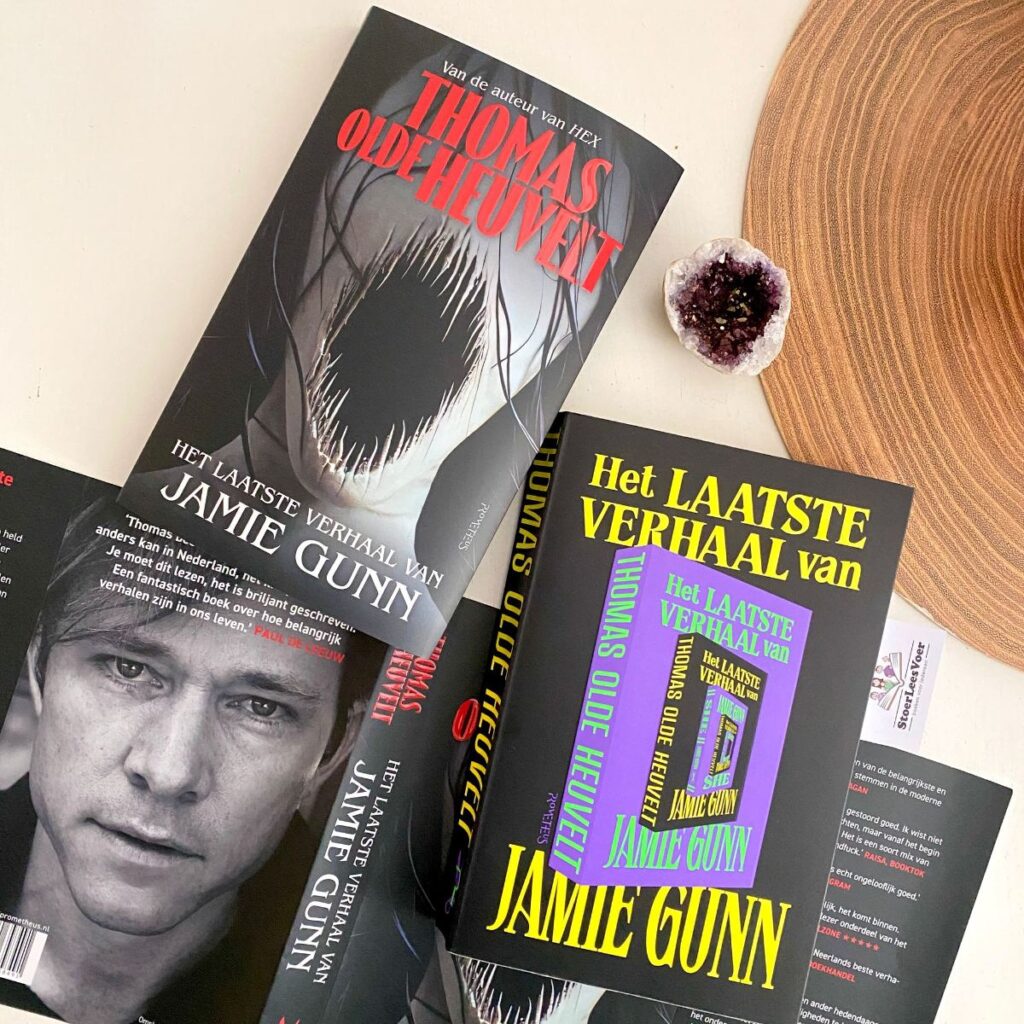 Aunty Sheherazade cover thomas olde heuvelt het laatste verhaal van jamie gunn horror roman nieuwe kaft