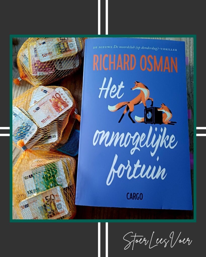 'Het Onmogelijke Fortuin' is het vijfde deel in de succesvolle 'Moordclub op Donderdag serie' voorkant cover omslag kaft