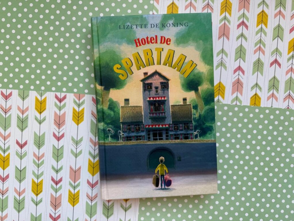 Hotel de Spartaan voorkant cover omslag kaft ontwerp door mark jannsen