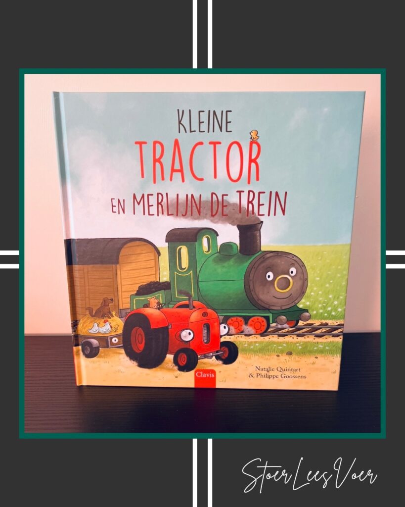 Kleine Tractor en Merlijn de trein voorkant cover omslag kaft