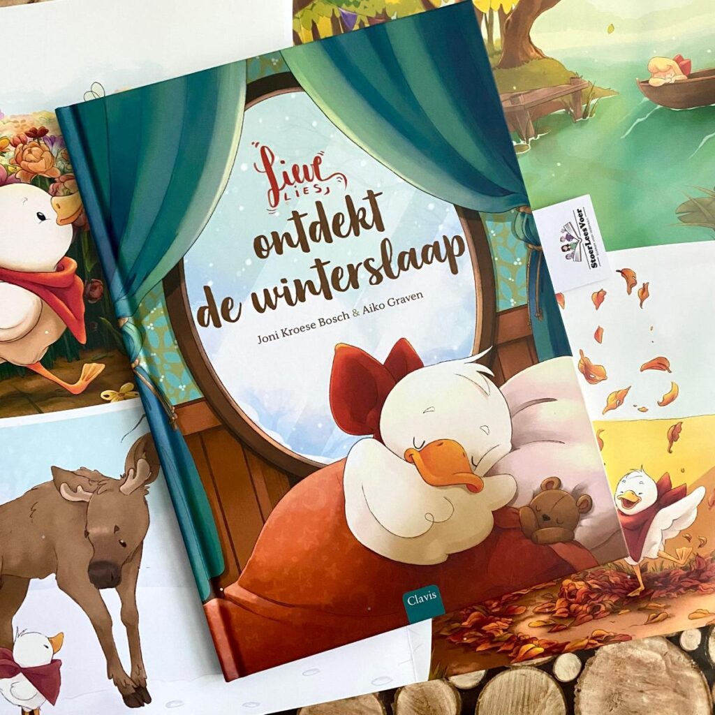 Lieve Lies ontdekt de winterslaap joni bosch voorkant cover omslag kaft prentenboek