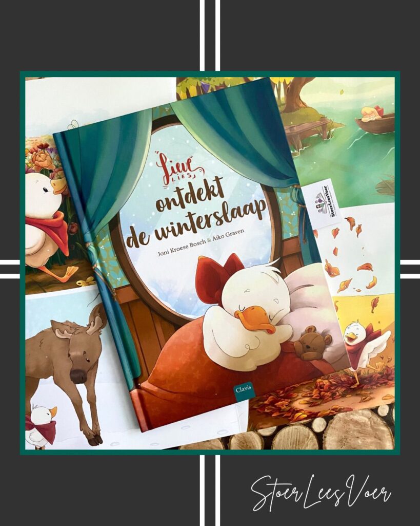 Lieve Lies ontdekt de winterslaap joni bosch voorkant cover omslag kaft prentenboek