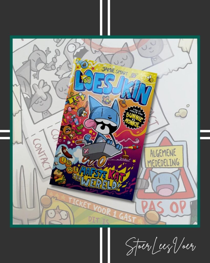 Loesjkin de mafste kat ter wereld voorkant cover omslag kaft