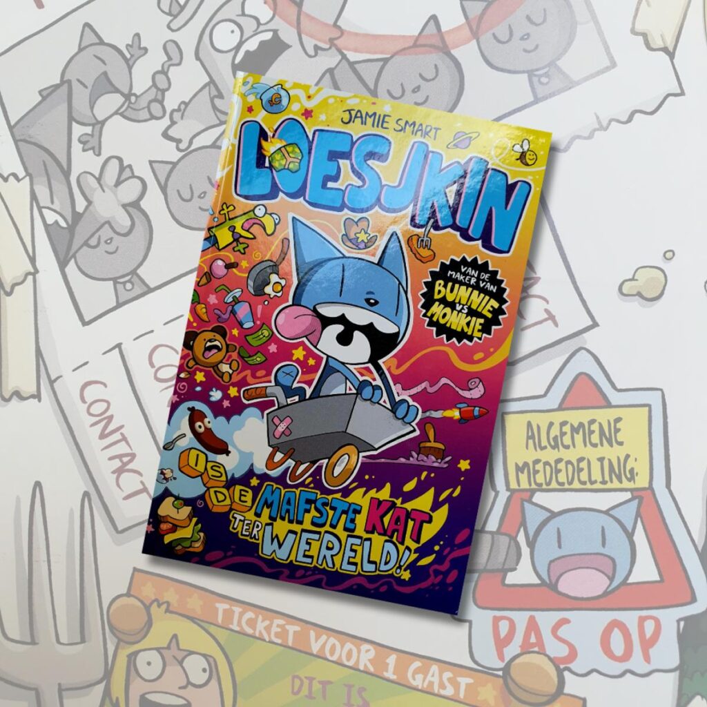 Loesjkin de mafste kat ter wereld voorkant cover omslag kaft