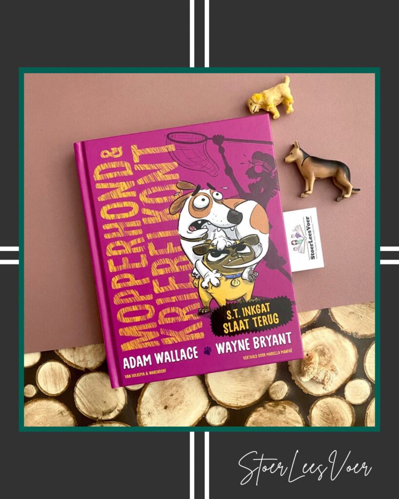 Mopperhond & Kriebelkont voorkant cover omslag kaft