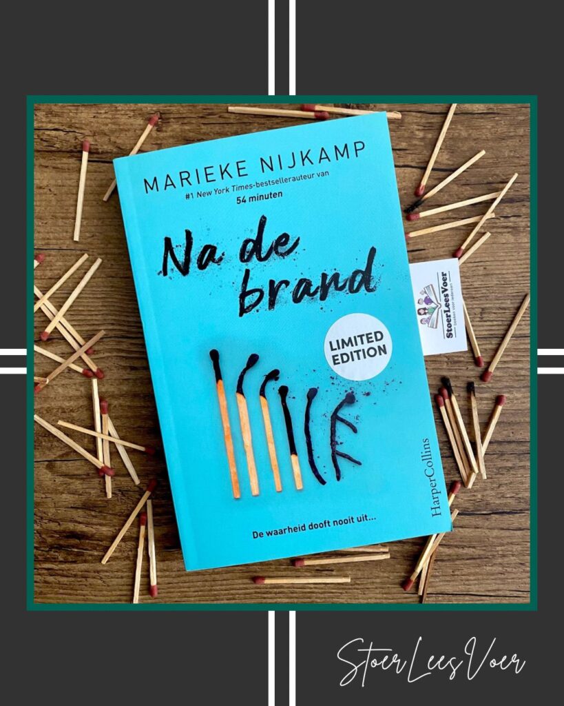 Na de brand voorkant cover omslag kaft thriller Marieke Nijkamp limited edition
