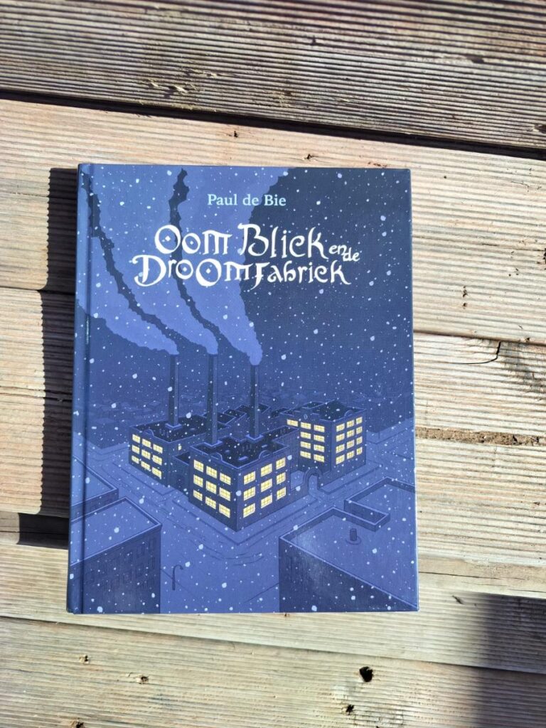 Oom bliek en de droomfabriek voorkant cover omslag kaft