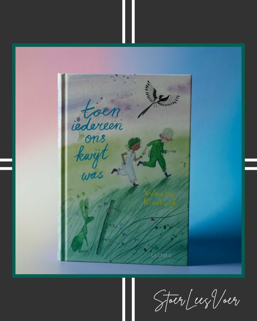 Toen iedereen ons kwijt was - StoerLeesVoer kader voorkant cover omslag kaft