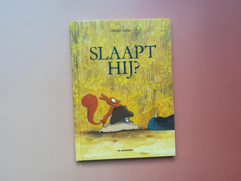 slaapt hij olivier tallec voorkant cover omslag kaft