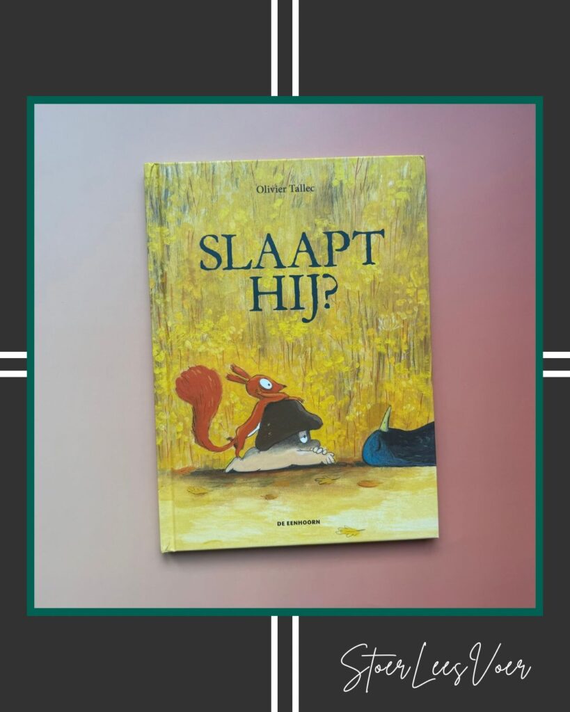 slaapt hij olivier tallec voorkant cover omslag kaft