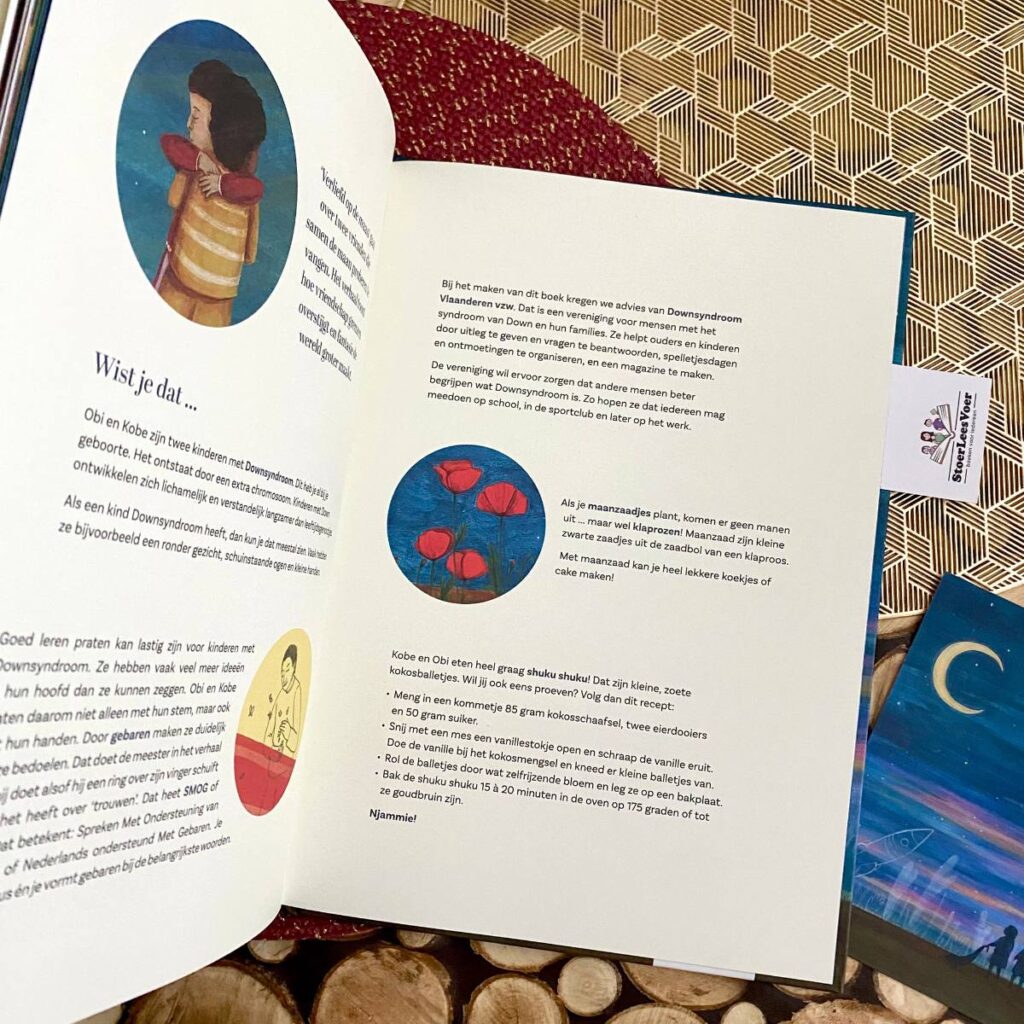 verliefd op de maan recept informatie downsyndroom prentenboek marthe nelissen yule hermans