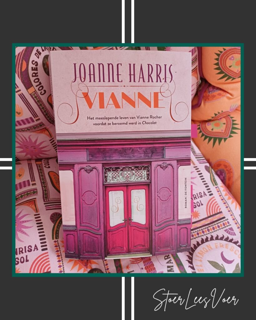 'Vianne' is het meeslepende verhaal over Vianne Rocher voordat ze beroemd werd in 'Chocolat' voorkant cover omslag kaft