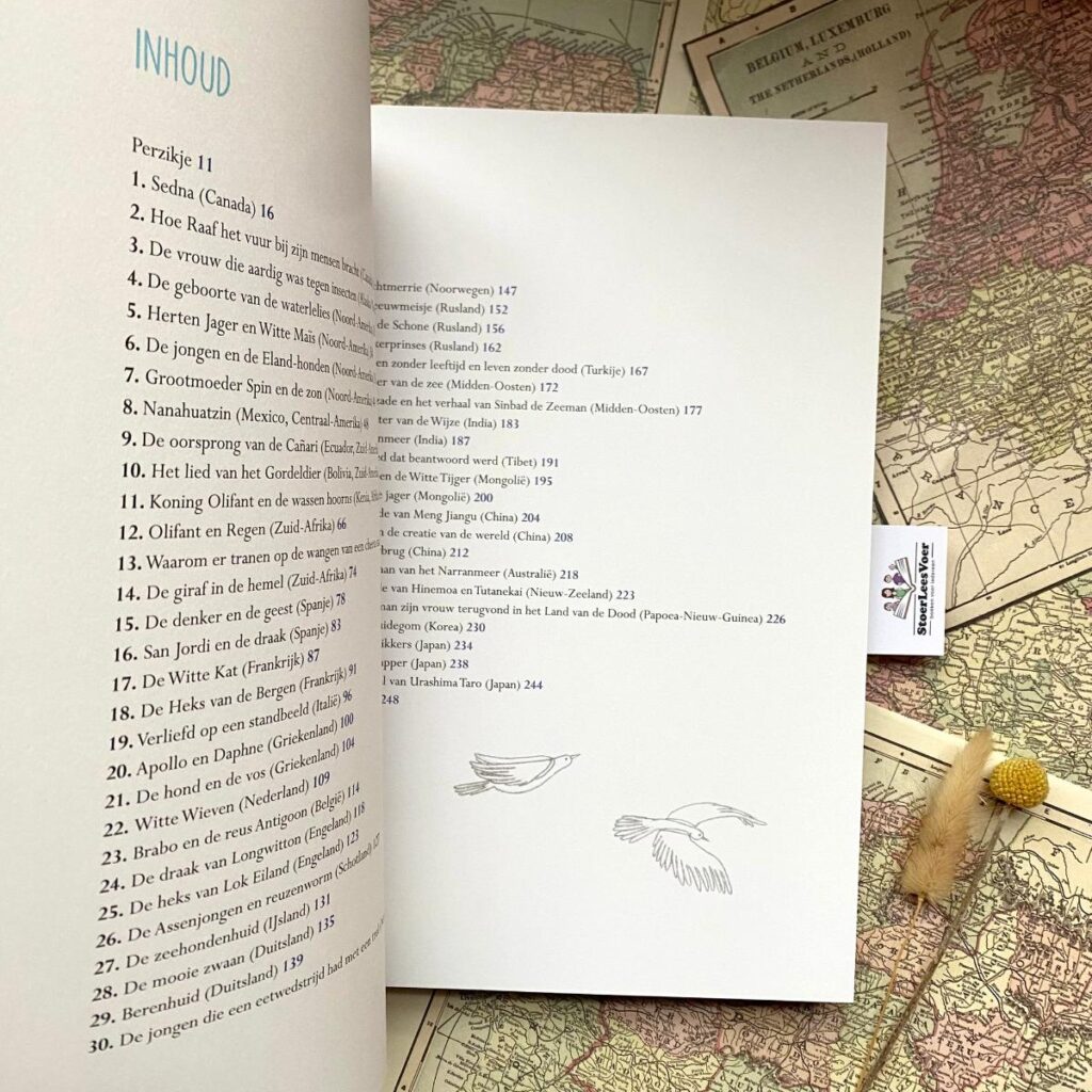 inhoudsopgave Wereldreis voor het slapengaan