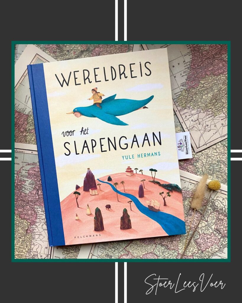 Wereldreis voor het slapengaan voorkant cover omslag kaft sprookjesboek yule hermans