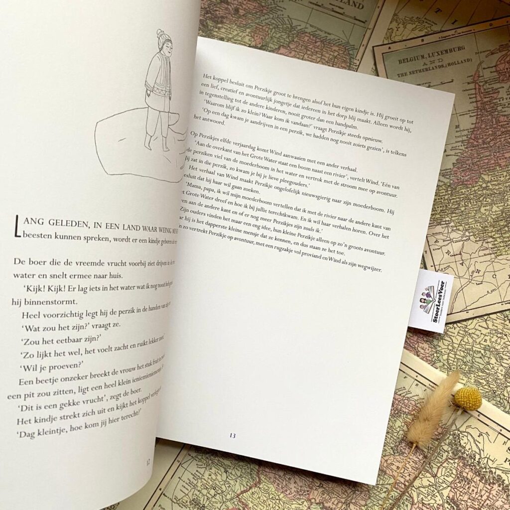 wereldreis voor het slapengaan hoofdstuk tekst illustratie yule hermans