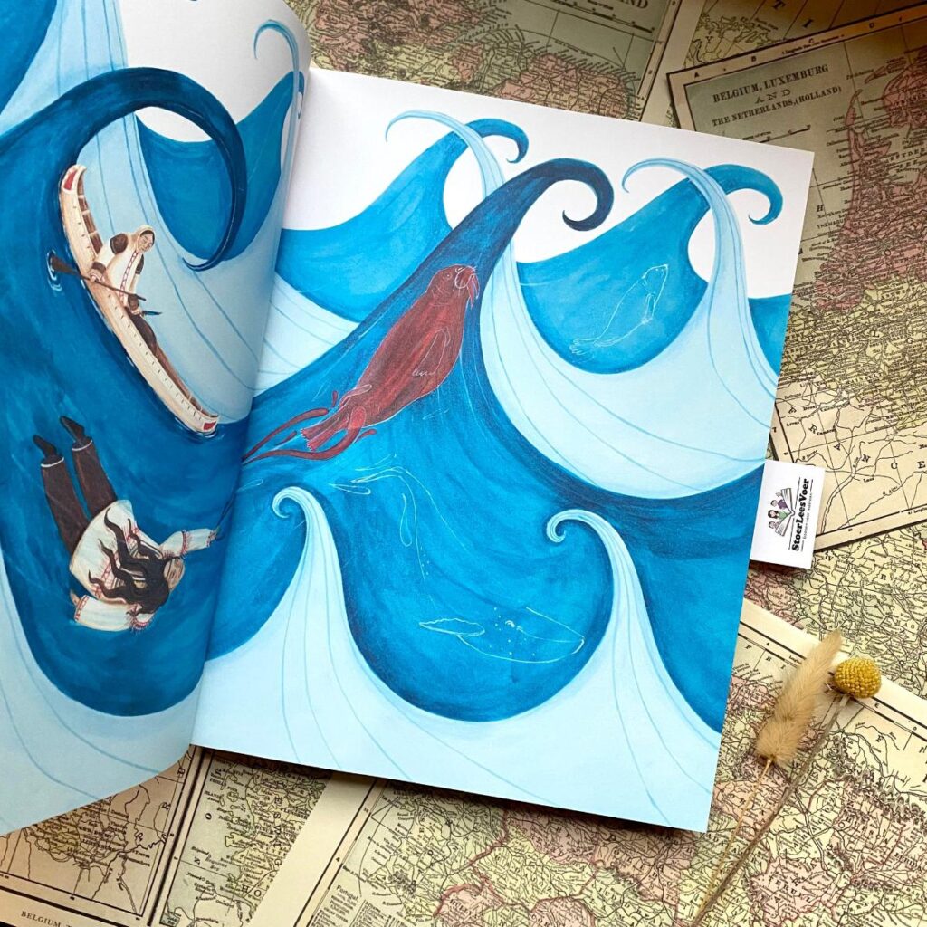 illustratie wereldreis voor het slapengaan yule hermans