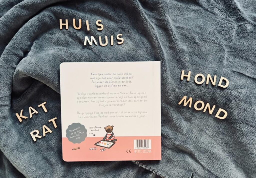 Zoek & rijm met muis achterkant achterflap synopsis samenvatting