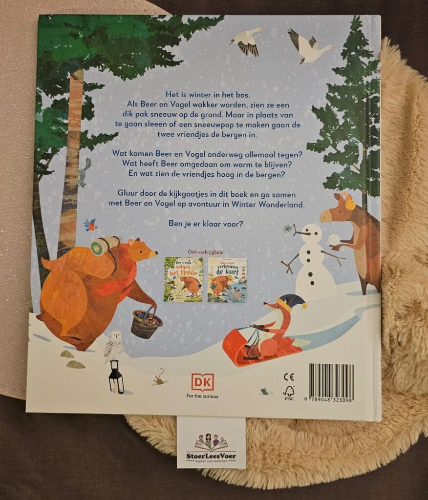 Beer en Vogel gaan op avontuur in Winter Wonderland