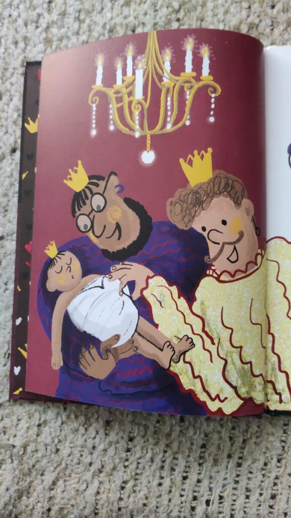 Eerste illustratie Doornroosje