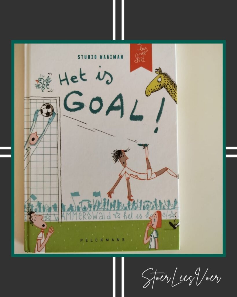 Kader Het is Goal ik lees over sport beginnende lezers voorkant cover omslag kaft