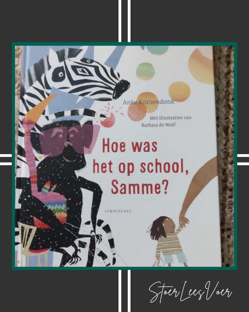 Kader Hoe was het op school, Samme? voorkant cover omslag kaft