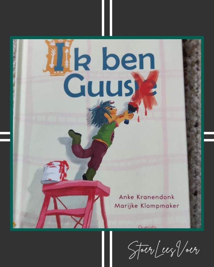 Kader Ik ben Guusje voorkant cover omslag kaft tijgerlezen